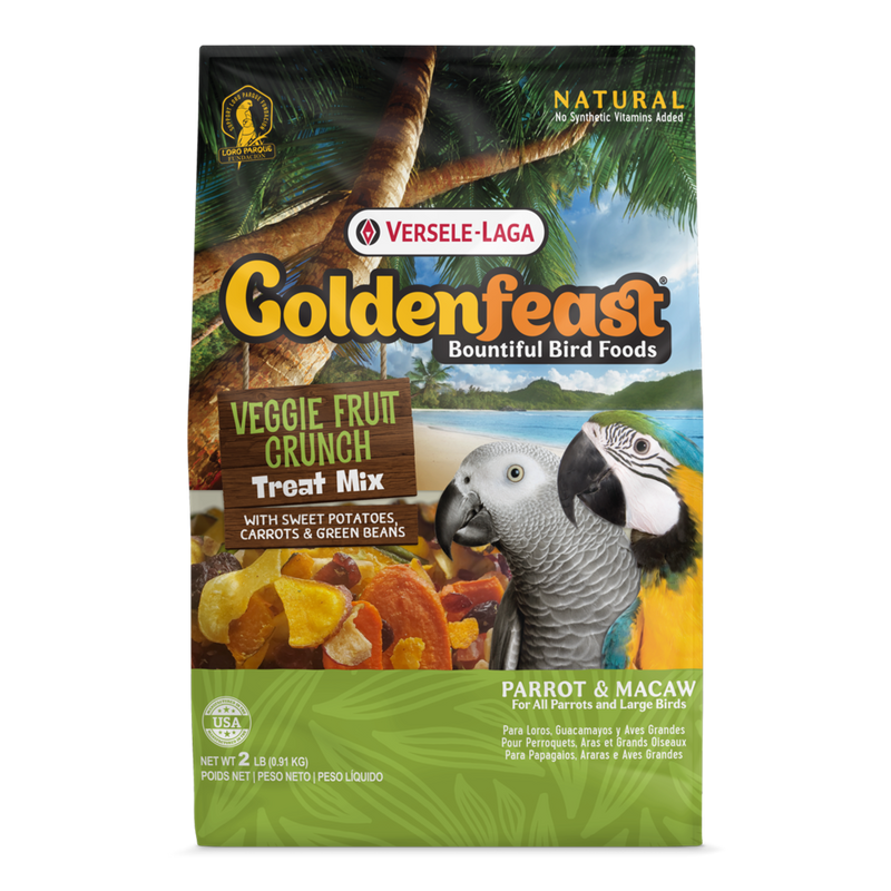 GoldenFeast Veggie Fruit Crunch Mix - New York Bird Supply