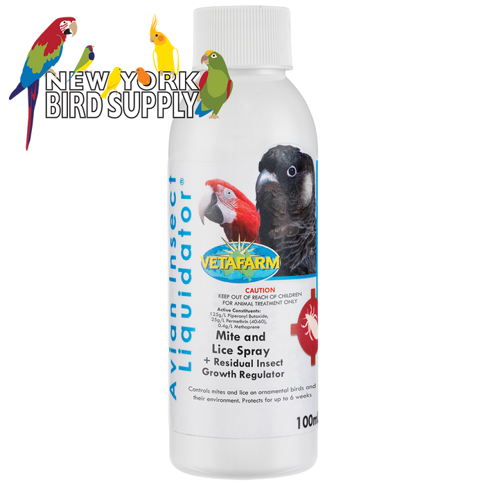 Vetafarm Avian Insect Liquidator Concentrate 100 ml - New York Bird Supply