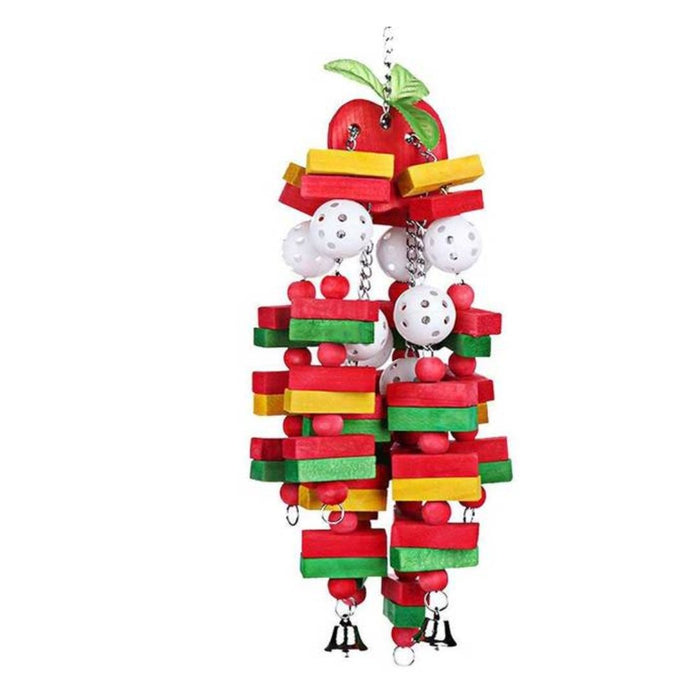 A&E Happy Beaks Large Apples Fiesta Blocks - New York Bird Supply