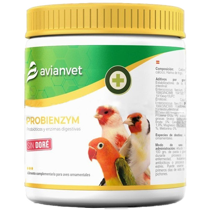 Avianvet Probienzym (Probiotic + Enzymes) 100 g - New York Bird Supply