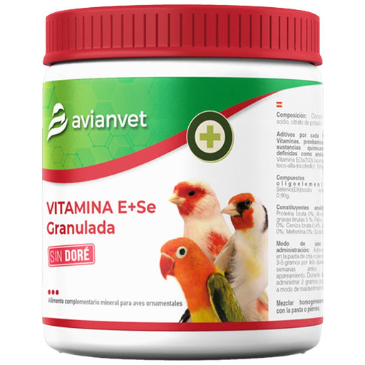 Avianvet Vitamina E+Se Granulada (Granulated) - New York Bird Supply