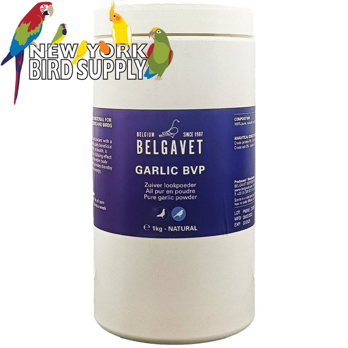 BelgaVet Garlic BVP - New York Bird Supply