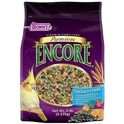 Brown's Encore Premium Cockatiel Food - New York Bird Supply