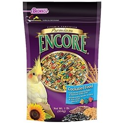 Brown's Encore Premium Cockatiel Food - New York Bird Supply