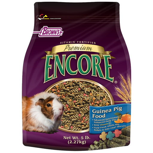 Brown's Encore Premium Guinea Pig Food - New York Bird Supply