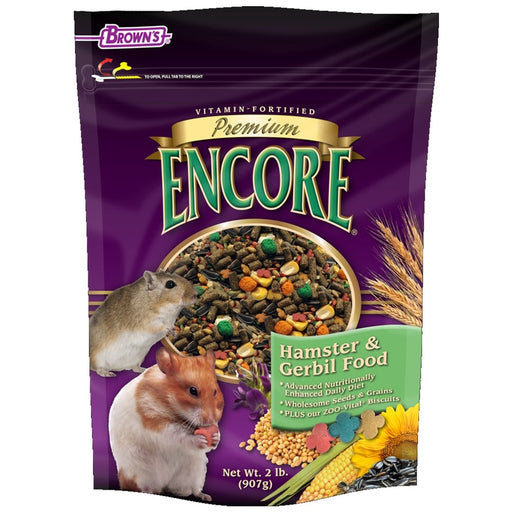 Brown's Encore Premium Hamster & Gerbil Food - New York Bird Supply