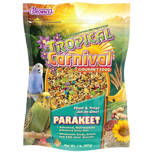 Brown's Tropical Carnival Gourmet Food Parakeet - New York Bird Supply
