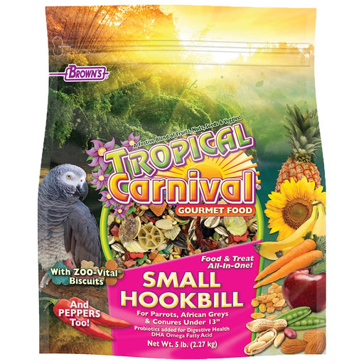 Brown's Tropical Carnival Gourmet Food Small Hookbill - New York Bird Supply