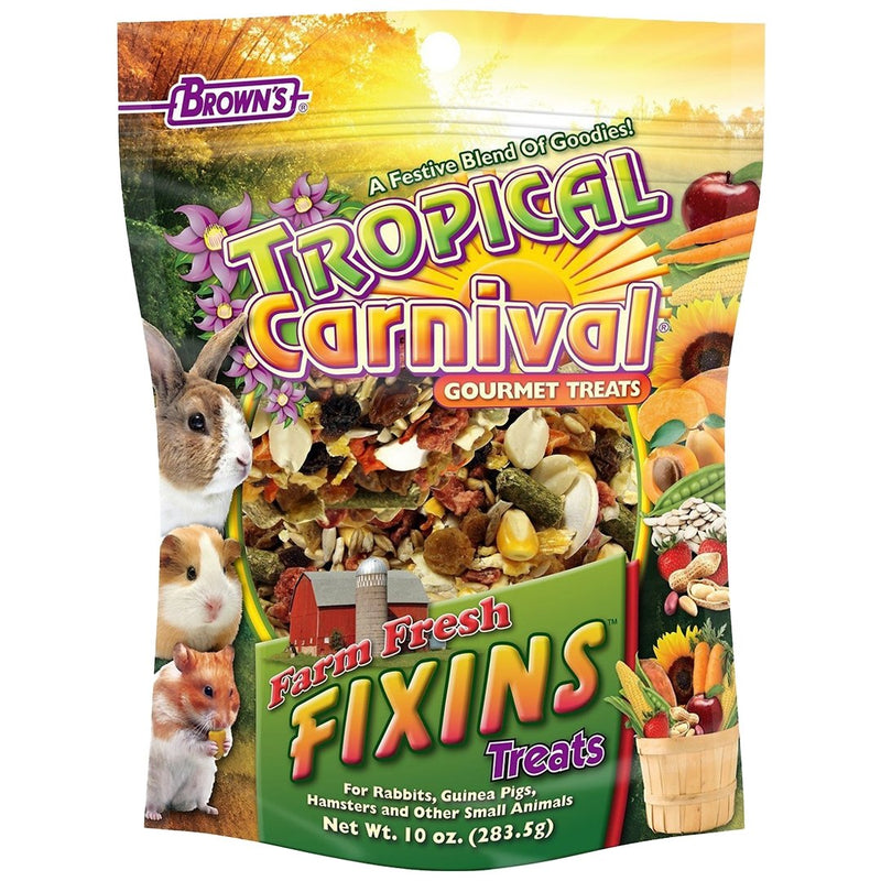 Brown's Tropical Carnival Gourmet Treats Farm Fresh Fixins Treats - New York Bird Supply