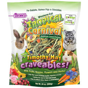 Brown's Tropical Carnival Premium Loose-Packed Timothy Hay Craveables! 24 oz - New York Bird Supply