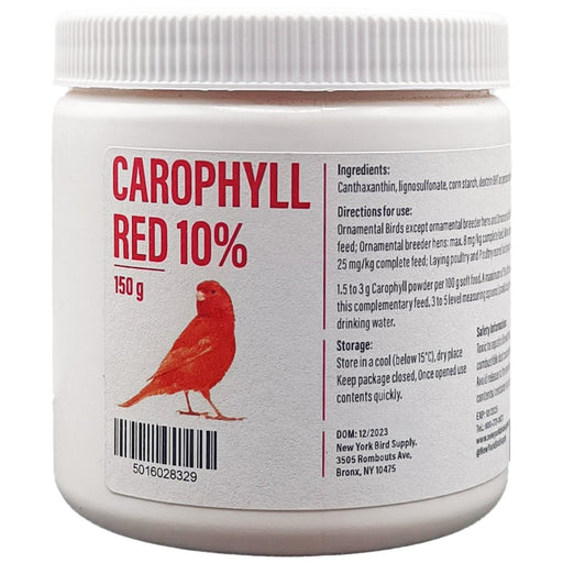 Carophyll Red 10% 150 g - New York Bird Supply