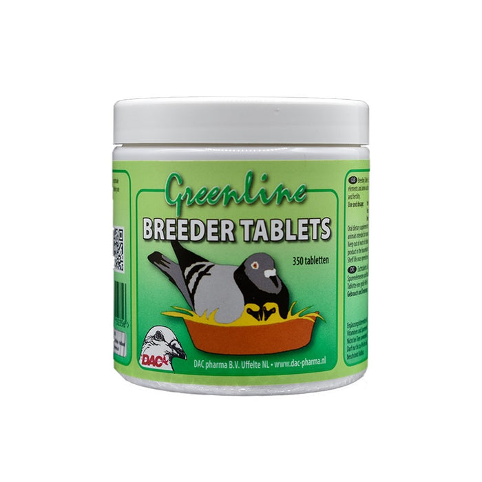 Dac Breeding tablets 350 Greenline Kweektablet - New York Bird Supply