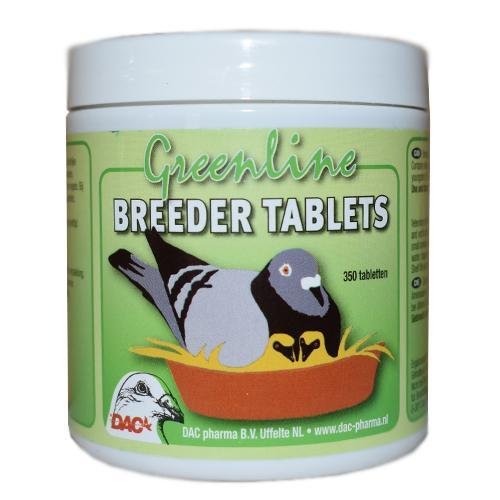 Dac Breeding tablets 350 Greenline Kweektablet - New York Bird Supply