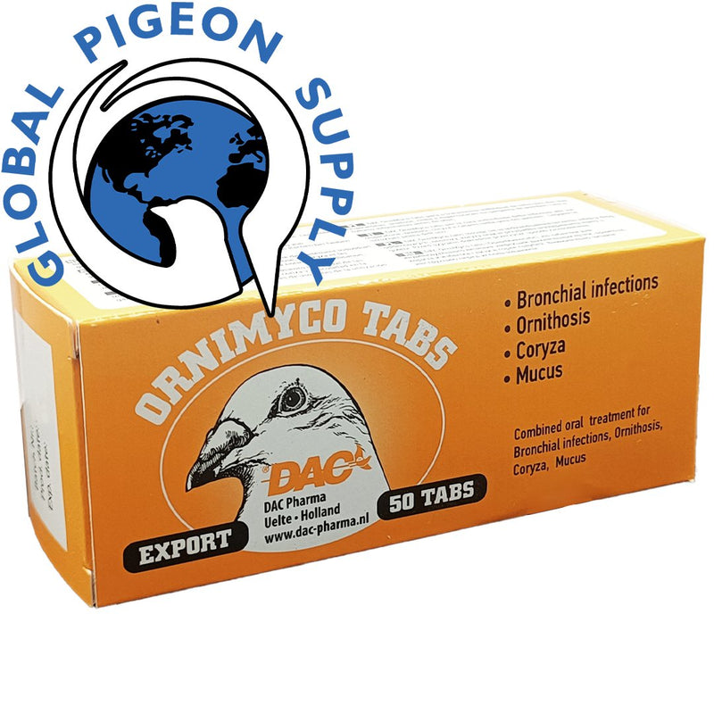 Dac Ornimyco 50 Tablets - New York Bird Supply