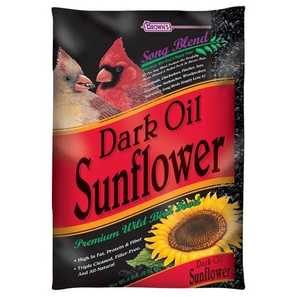 Dark Oil Sunflower 2 lb (15 in a case) - New York Bird Supply