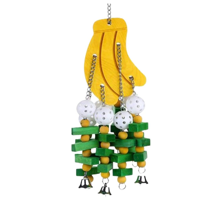 Happy Beaks Large Bananas Fiesta Blocks - New York Bird Supply
