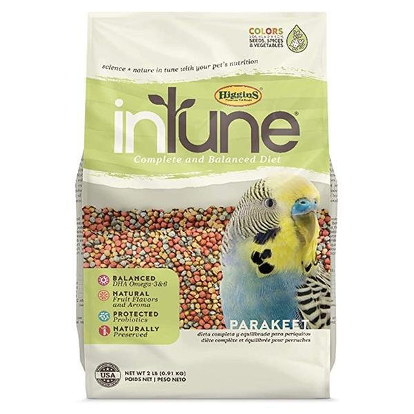 Higgins inTune Complete & Balanced Diet Parakeet Food - New York Bird Supply