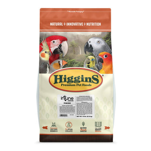 Higgins InTune Natural Macaw Food - New York Bird Supply