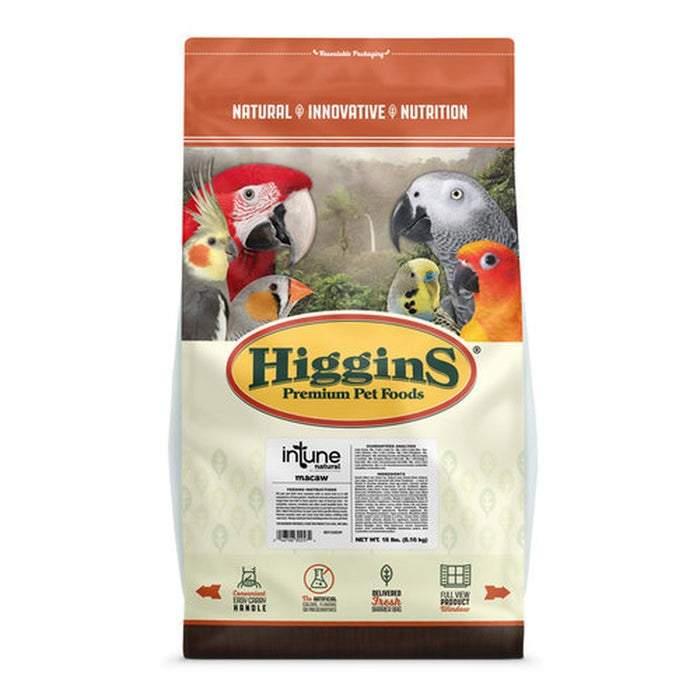 Higgins InTune Natural Parrot Food - New York Bird Supply