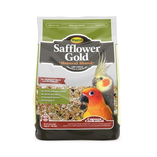 Higgins Safflower Gold Conure/Cockatiel - New York Bird Supply