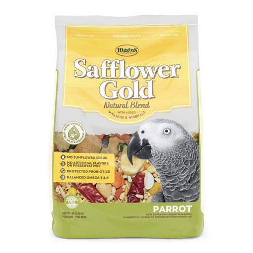 Higgins Safflower Gold Parrot - New York Bird Supply