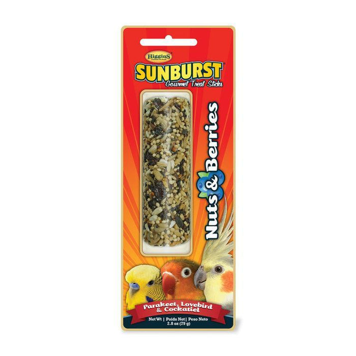 Higgins Sunburst Nuts & Berries For Parakeets, Lovebirds & Cockatiels - New York Bird Supply