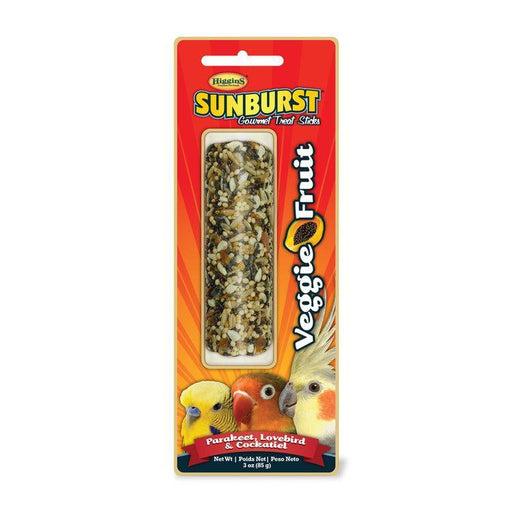 Higgins Sunburst Stick Veggie Fruit For Parakeets, Lovebirds & Cockatiels - New York Bird Supply