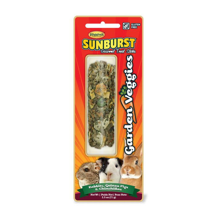 Higgins Sunburst Stick Garden Veggies For Rabbits, Guinea Pigs & Chinchillas - New York Bird Supply