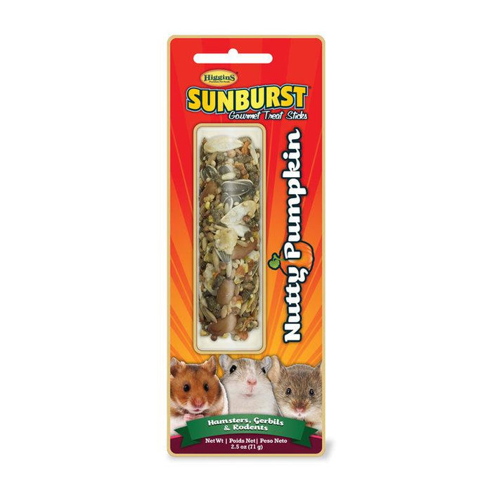 Higgins Sunburst Stick Nutty Pumpkin For Hamsters, Gerbils, Mice & Other Rodents - New York Bird Supply