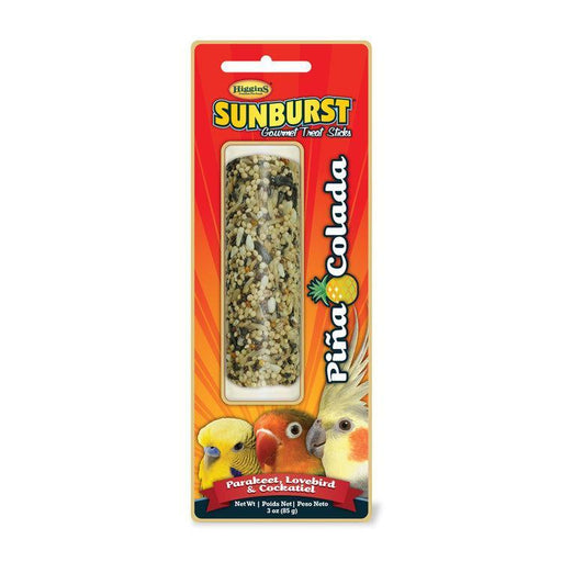 Higgins Sunburst Stick Pina Colada For Parakeets, Lovebirds & Cockatiels - New York Bird Supply