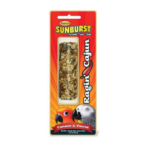 Higgins Sunburst Stick Ragin Cajun For Conures & Parrots - New York Bird Supply