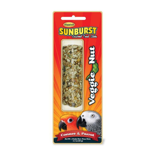 Higgins Sunburst Stick Veggie Nut For Conures & Parrots - New York Bird Supply