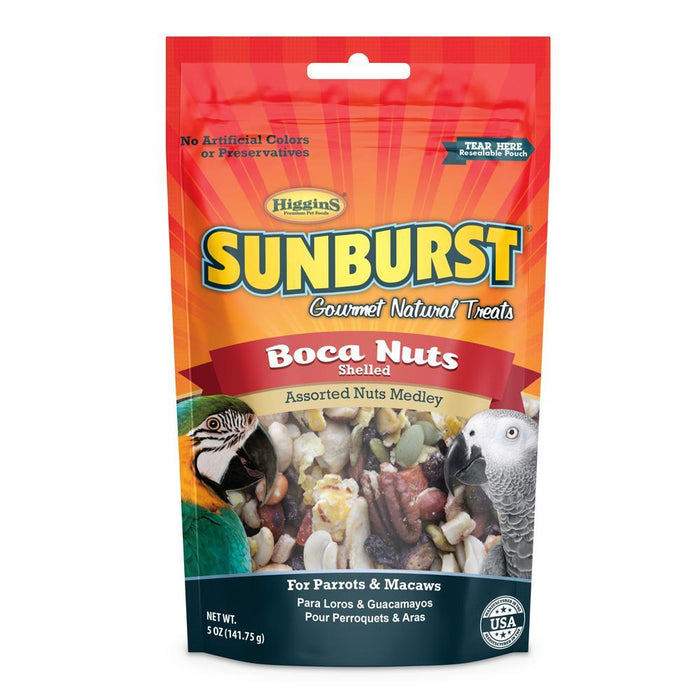 Higgins Sunburst Treats Boca Nuts - New York Bird Supply