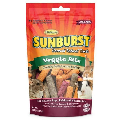 Higgins Sunburst Veggie Stix Gourmet Treats for Guinea Pigs, Rabbits & Chinchillas - New York Bird Supply