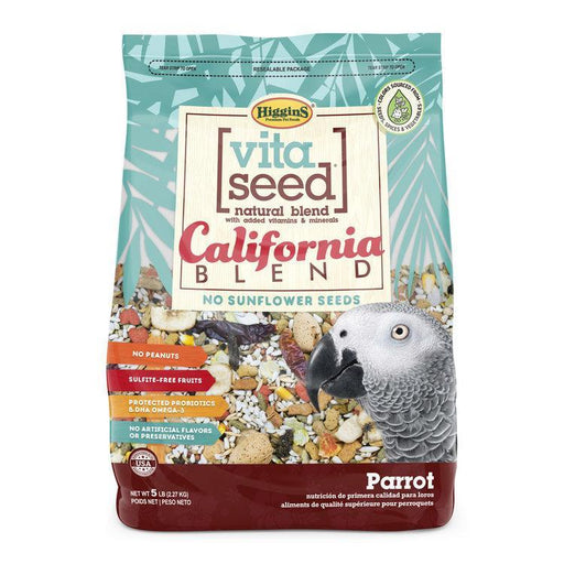 Higgins Vita Seed Cali Parrot - New York Bird Supply