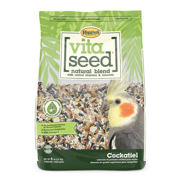 Higgins Vita Seed Cockatiel - New York Bird Supply