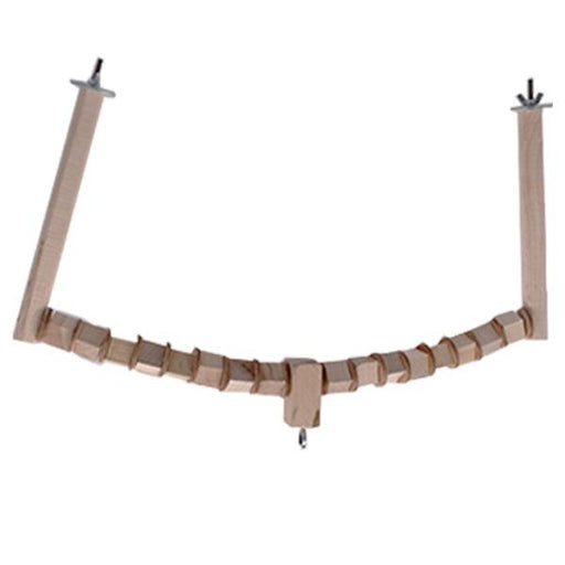 JS57 Double Perch With Toy Hook Medium - New York Bird Supply