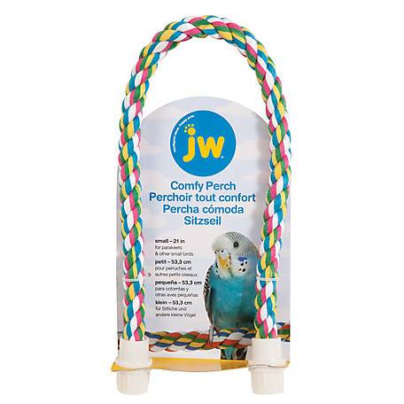 JW Comfy Perch Multi Colored 21 inch - New York Bird Supply