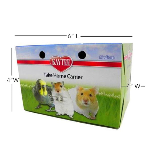 Kaytee Take Home Carrier Cardboard Boxes - New York Bird Supply