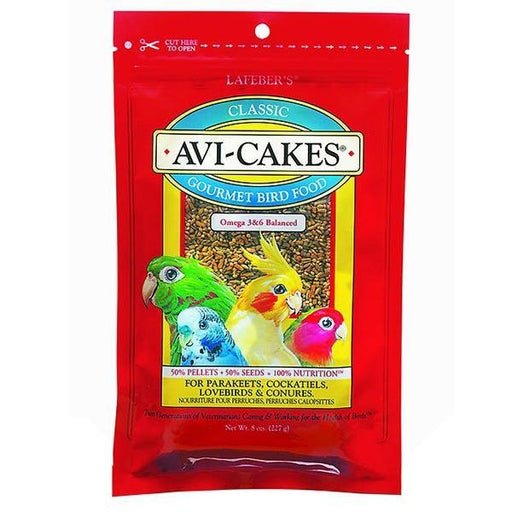 Lafeber Classic Avi-Cakes For Small Birds (Parakeet/Cockatiel) - New York Bird Supply