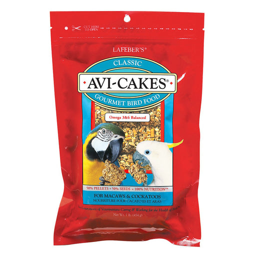 Lafeber Classic Avi Cakes Macaw - New York Bird Supply