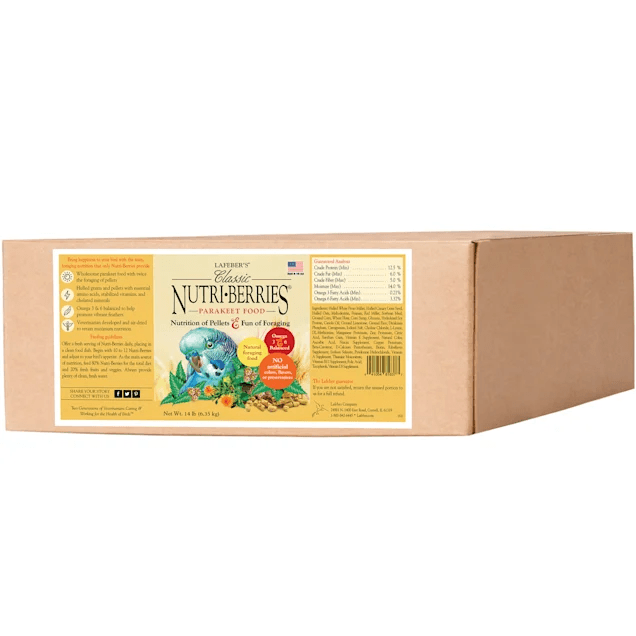 Lafeber Classic Nutri-Berries Parakeet - New York Bird Supply