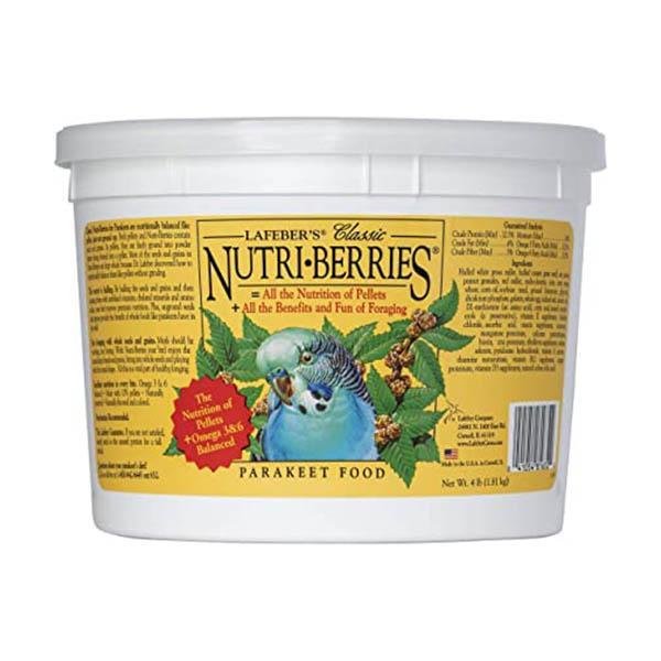 Lafeber Classic Nutri-Berries Parakeet - New York Bird Supply