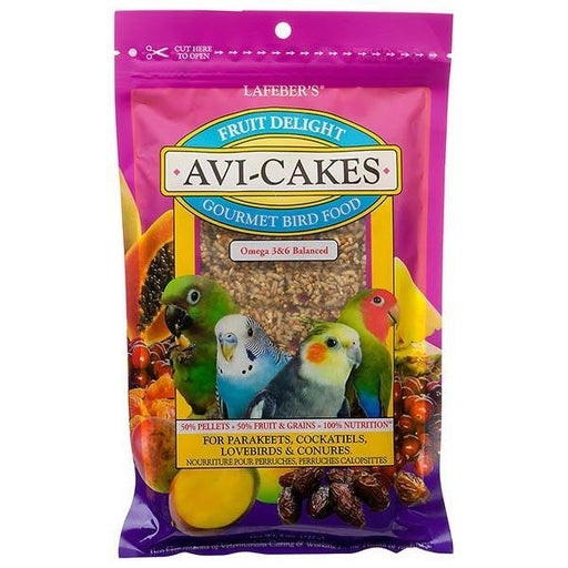 Lafeber Fruit Delight Avi-Cakes For Small Birds  (Parakeet/Cockatiel) - New York Bird Supply