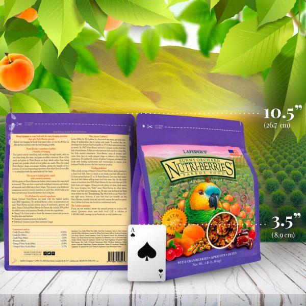 Lafeber Sunny Orchard Nutri-Berries (Parrot) - New York Bird Supply