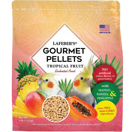 Lafeber Tropical Fruit Gourmet Pellets Cockatiel - New York Bird Supply