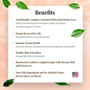 Lafeber Tropical Fruit Gourmet Pellets Finch - New York Bird Supply