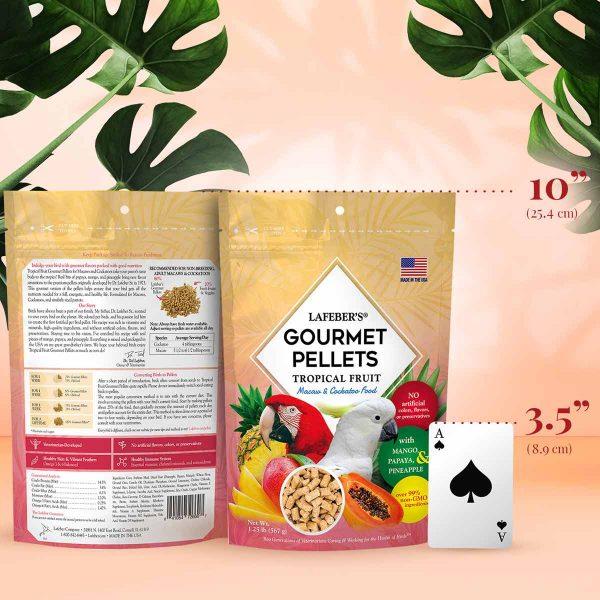 Lafeber Tropical Fruit Gourmet Pellets Macaw - New York Bird Supply