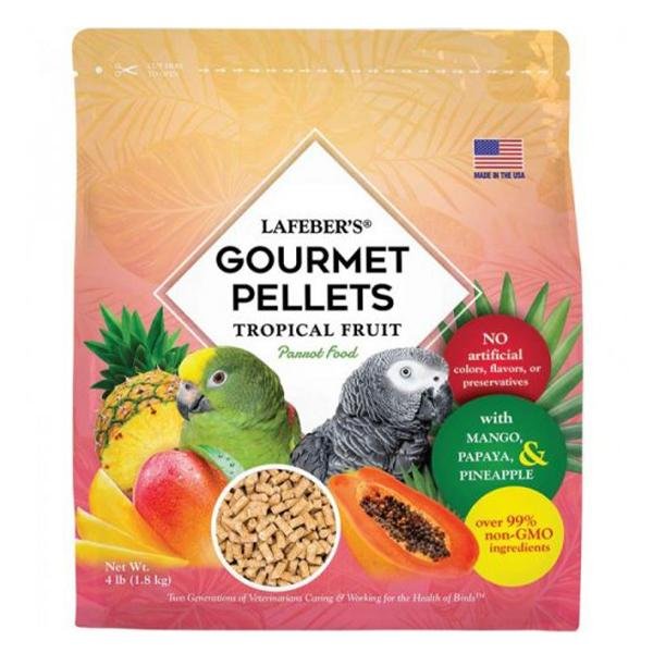 Lafeber Tropical Fruit Gourmet Pellets Parrot - New York Bird Supply