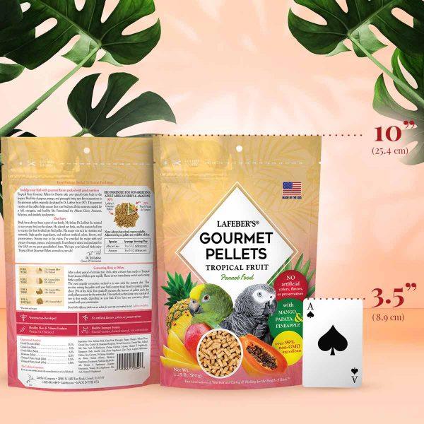 Lafeber Tropical Fruit Gourmet Pellets Parrot - New York Bird Supply